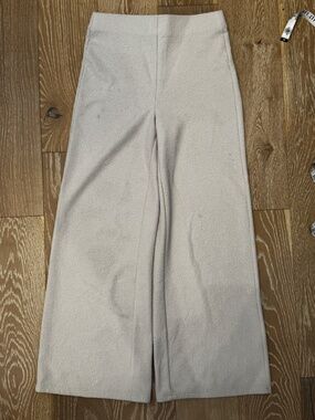KNIT CASUAL WIDE FIT PANTS